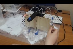Аппарат розлива воды Arduino UNO+ Scratch